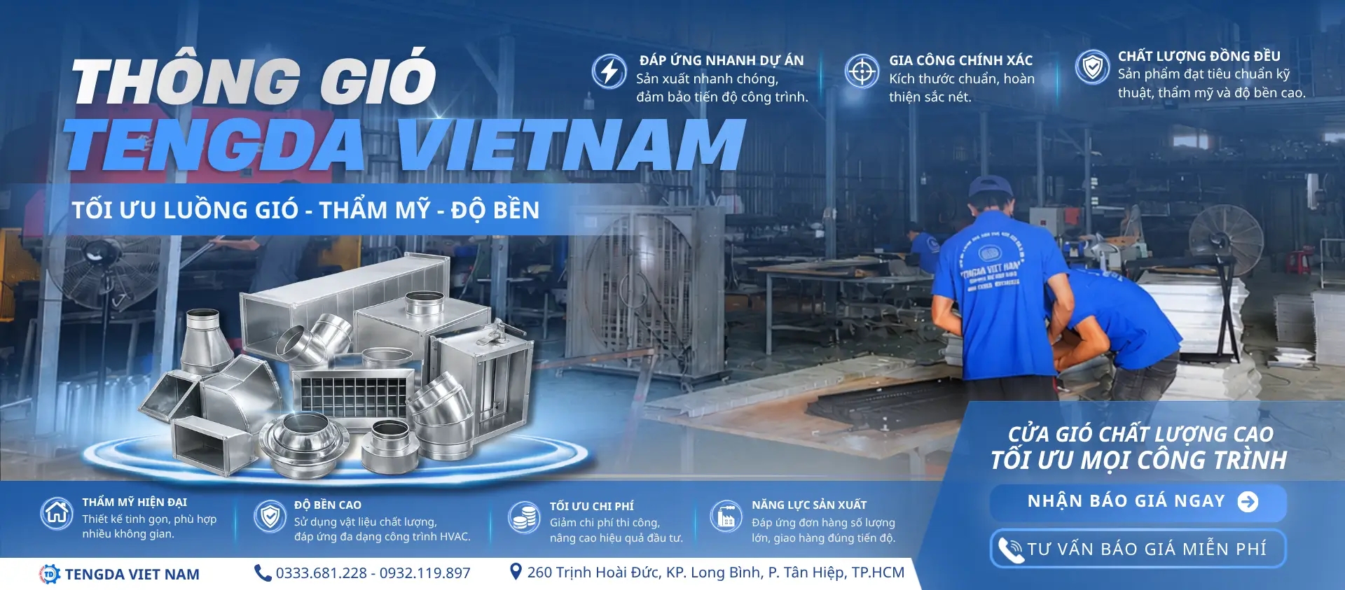 Banner khẳng định thương hiệu