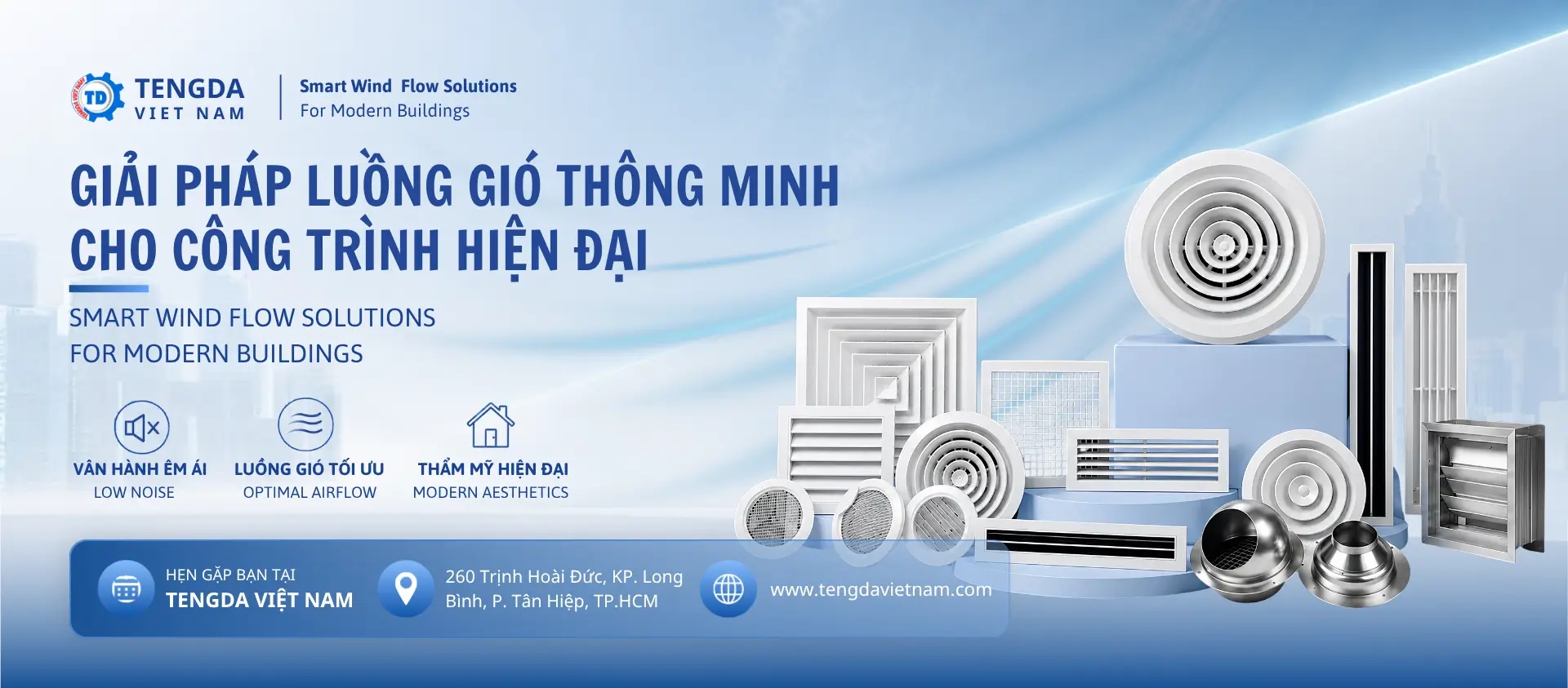TENGDA VIETNAM  các sản phẩm và phụ kiện HVAC chất lượng cao