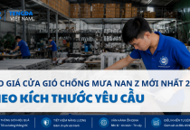 Báo Giá Cửa Gió Chống Mưa Nan Z Mới Nhất 2026 Theo Kích Thước Yêu Cầu