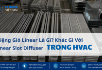 Miệng Gió Linear Là Gì? Khác Gì Với Linear Slot Diffuser Trong Hệ Thống HVAC?