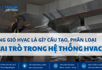Ống Gió HVAC Là Gì? Cấu Tạo, Phân Loại Và Vai Trò Trong Hệ Thống Thông Gió Điều Hòa Không Khí