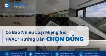 Có Bao Nhiêu Loại Miệng Gió HVAC? Hướng Dẫn Chọn Đúng Theo Từng Hệ Thống Điều Hòa Không Khí