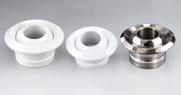 Cửa gió Jetball ( thổi xa ) nhựa, nhôm hay inox: Chọn loại nào cho công trình?