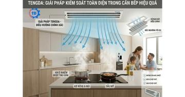 Miệng gió phòng bếp: Giải pháp kiểm soát mùi, nhiệt và giữ không gian sạch lâu dài