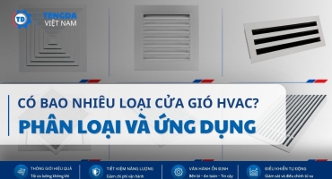 Có Bao Nhiêu Loại Cửa Gió HVAC? Cách Phân Loại Và Ứng Dụng Thực Tế
