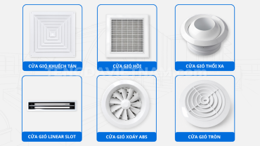 Cách Chọn Cửa Gió ABS HVAC Theo Môi Trường Công Trình