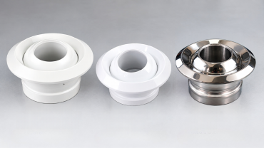 Cửa gió Jetball ( thổi xa ) nhựa, nhôm hay inox: Chọn loại nào cho công trình?