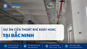 Dự Án Cửa Thoát Khí Xoáy HVAC Tại Bắc Ninh | Tengda