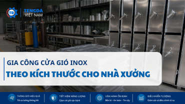Gia Công Cửa Gió Inox Theo Kích Thước Cho Nhà Xưởng HVAC