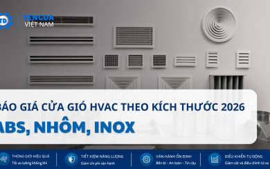 Báo Giá Cửa Gió HVAC Theo Kích Thước 2026 | ABS, Nhôm, Inox