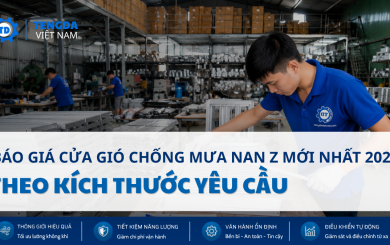 Báo Giá Cửa Gió Chống Mưa Nan Z Mới Nhất 2026 Theo Kích Thước Yêu Cầu
