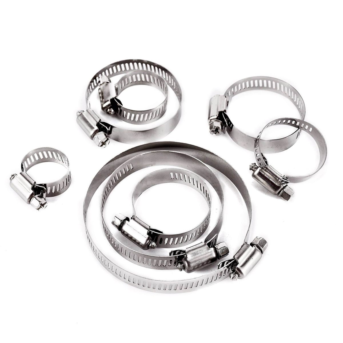 Đai xiết ống gió inox 304 dạng xoắn ốc