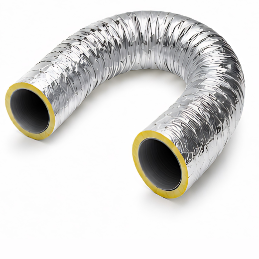 Flexible duct insulation