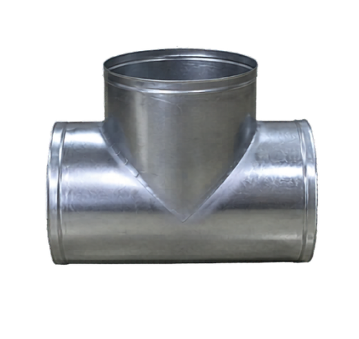 Tê ống gió tròn HVAC góc nghiêng