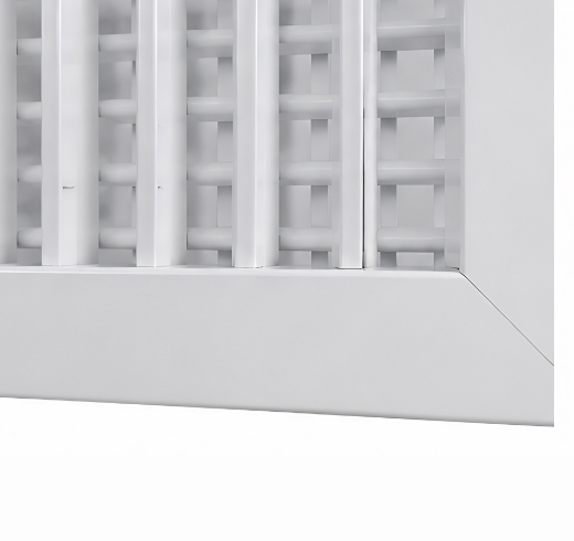 Double layer air grille HVAC