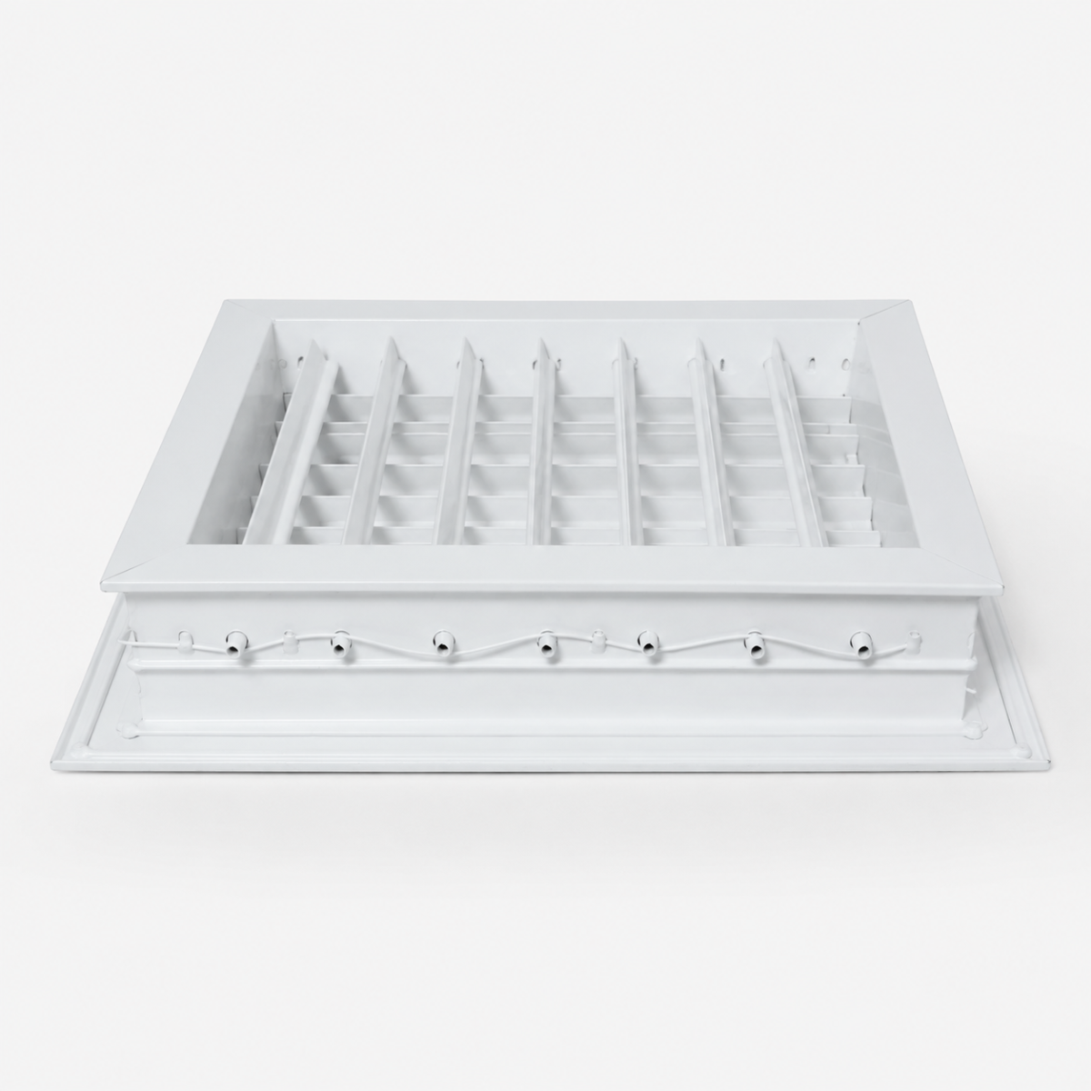 Double layer air grille HVAC