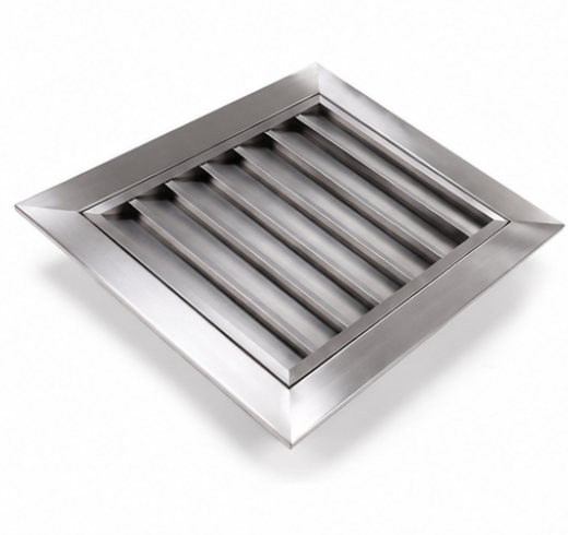 Louver inox chống mưa HVAC