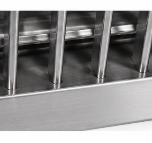 Double layer air grille inox TD0030
