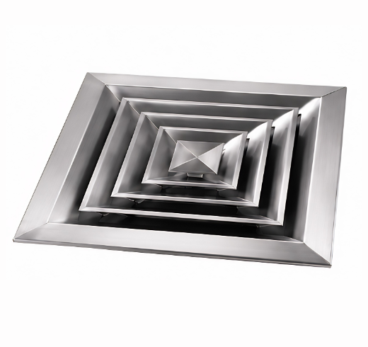 Miệng gió khuếch tán vuông inox HVAC