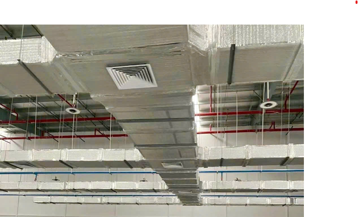 Cửa gió khuếch tán vuông lắp trong hệ thống HVAC