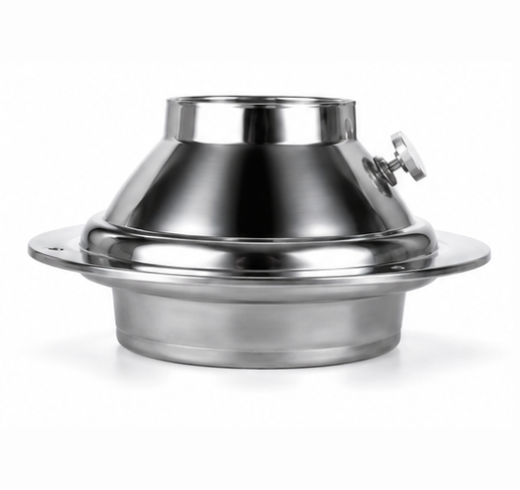 Cửa gió phun xa inox điều chỉnh hướng gió HVAC