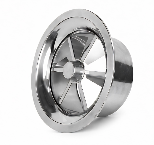 Swirl jet diffuser inox