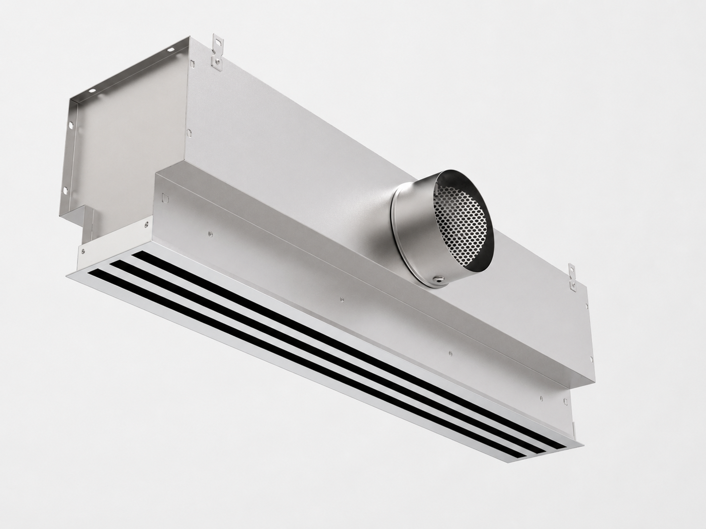 Linear Slot Diffuser kết hợp plenum box HVAC