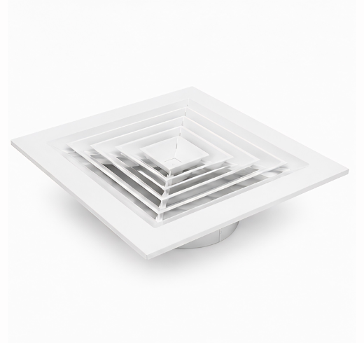 Square diffuser HVAC