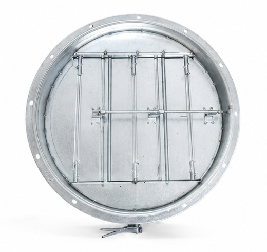 Van gió tròn chỉnh tay gạt HVAC