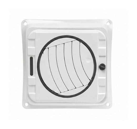 Cửa gió ABS một mặt 814 chính diện 