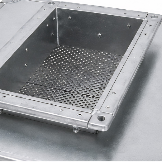 Acoustic duct silencer