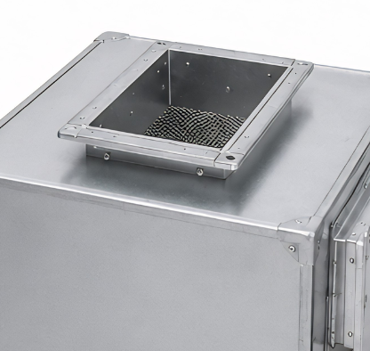 Static pressure box HVAC