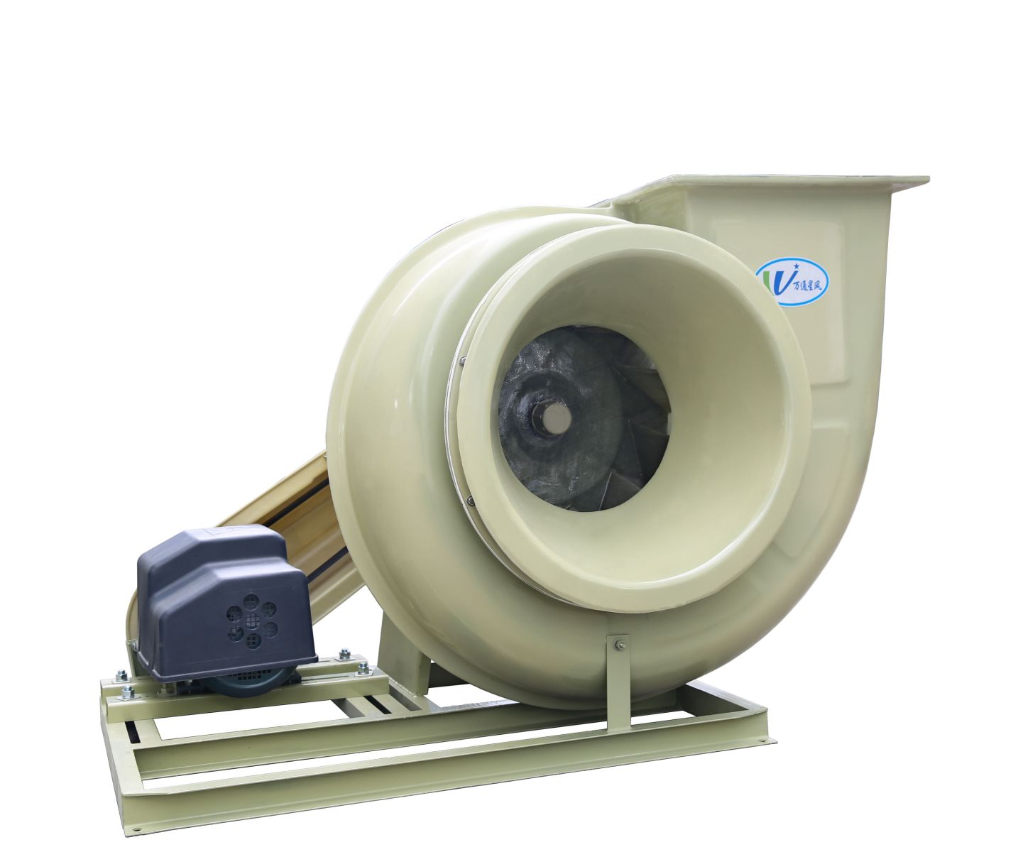 Cụm puly và dây đai của quạt ly tâm FRP F4-72 kiểu C
