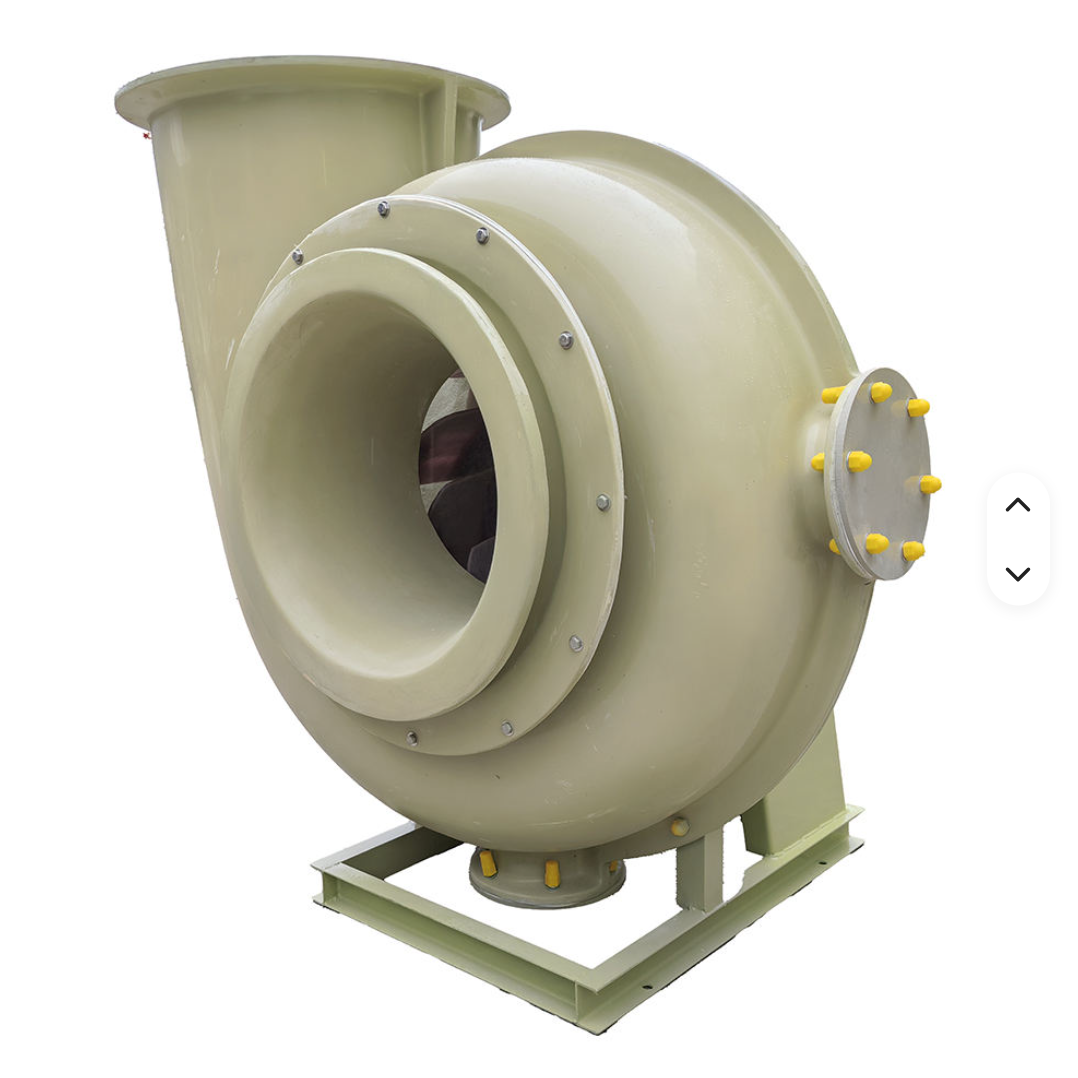 Cửa hút quạt ly tâm chống ăn mòn HGF4-72 kiểu A nhìn chéo