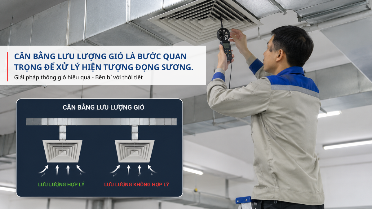 cân bằng hệ thống HVAC