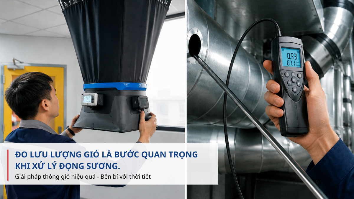 Kiểm tra lưu lượng gió HVAC