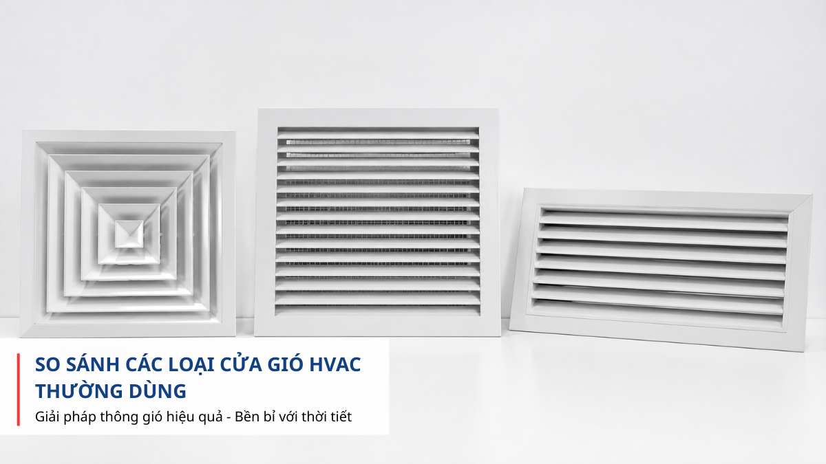 các loại cửa gió
