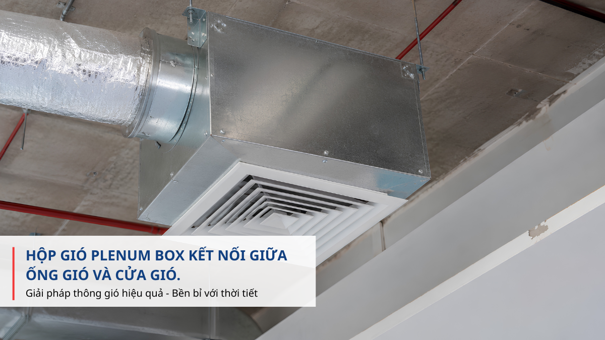 Hộp gió Plenum Box.