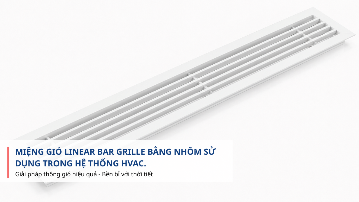 linear bar grille HVAC