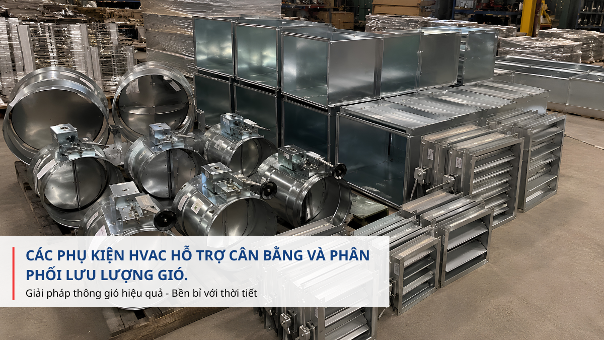 phụ kiện HVAC OBD VCD và plenum box