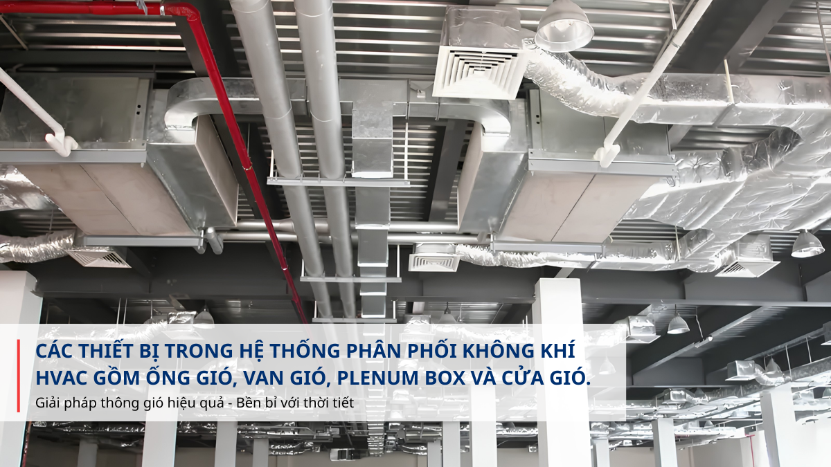 hệ thống phân phối không khí HVAC