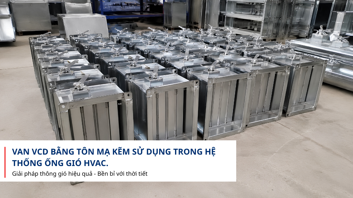 van VCD HVAC thực tế