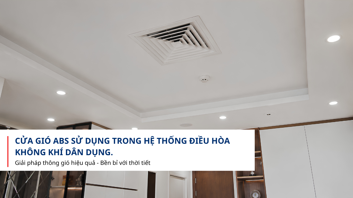 cửa gió ABS HVAC