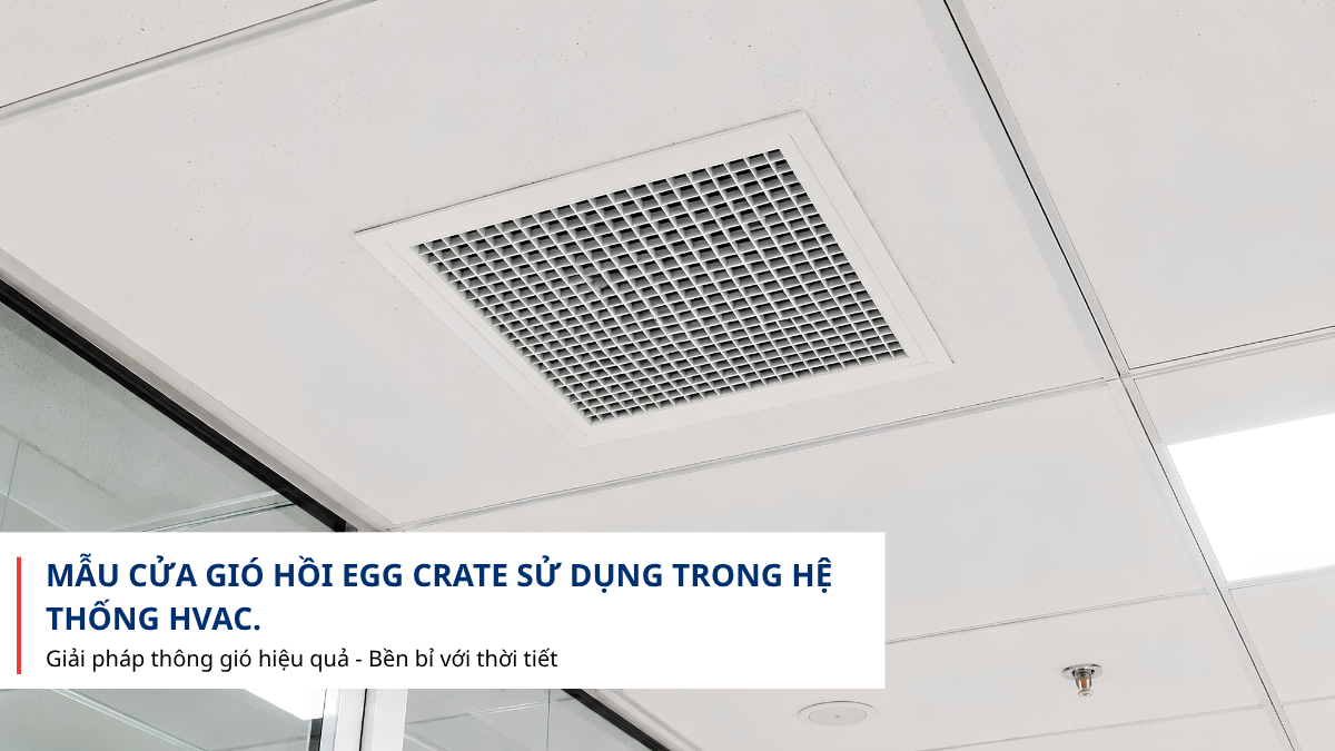 egg crate grille HVAC