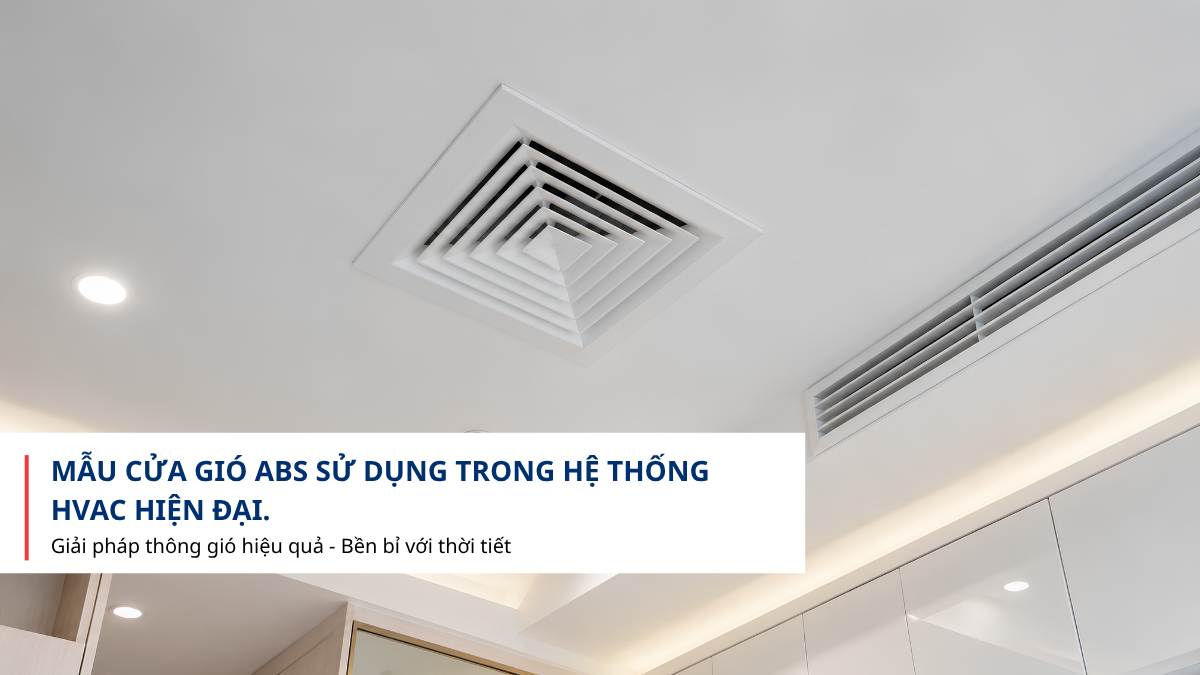 cửa gió ABS HVAC
