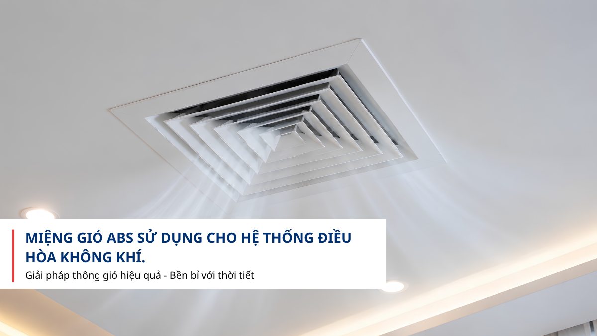 miệng gió ABS điều hòa