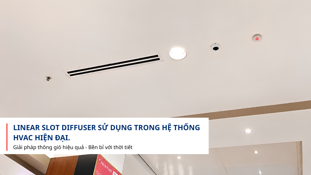 linear slot diffuser HVAC