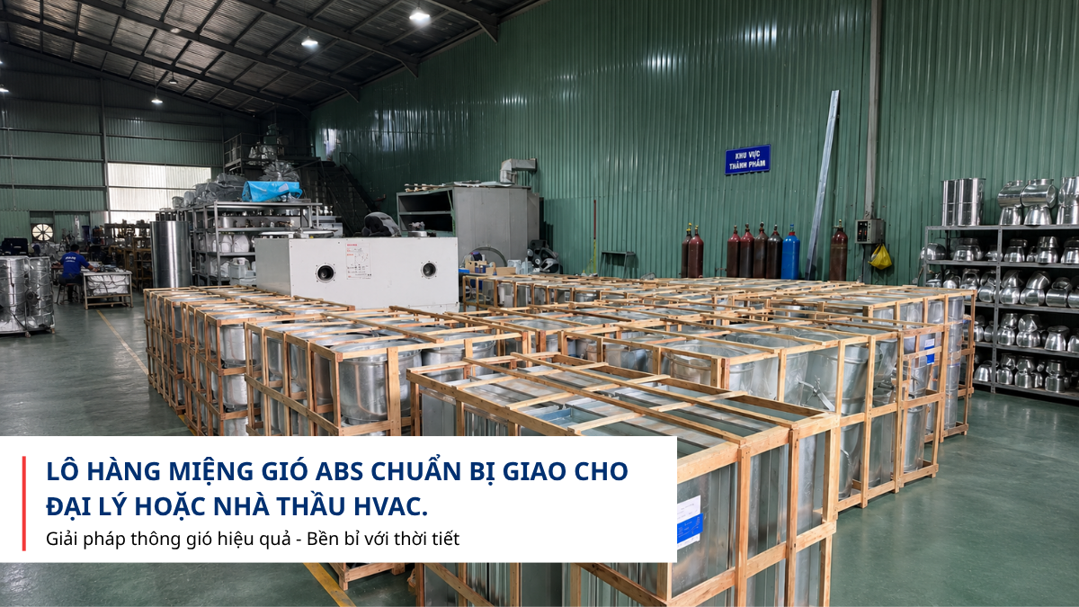 Đại lý nhập miệng gió ABS số lượng lớn