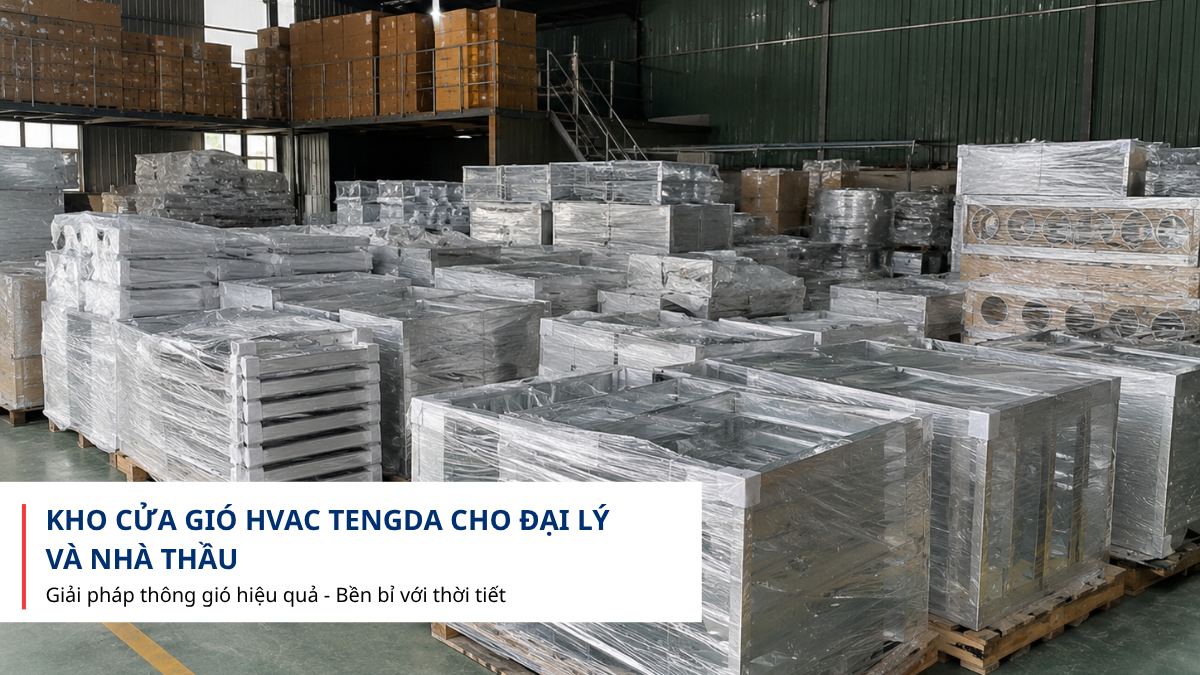 Gia công cửa gió HVAC theo bản vẽ kỹ thuật