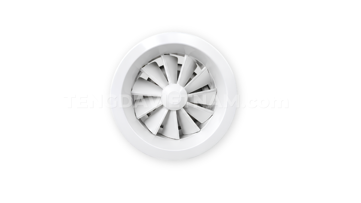 Cửa gió xoáy ABS Swirl Diffuser cho hệ thống HVAC
